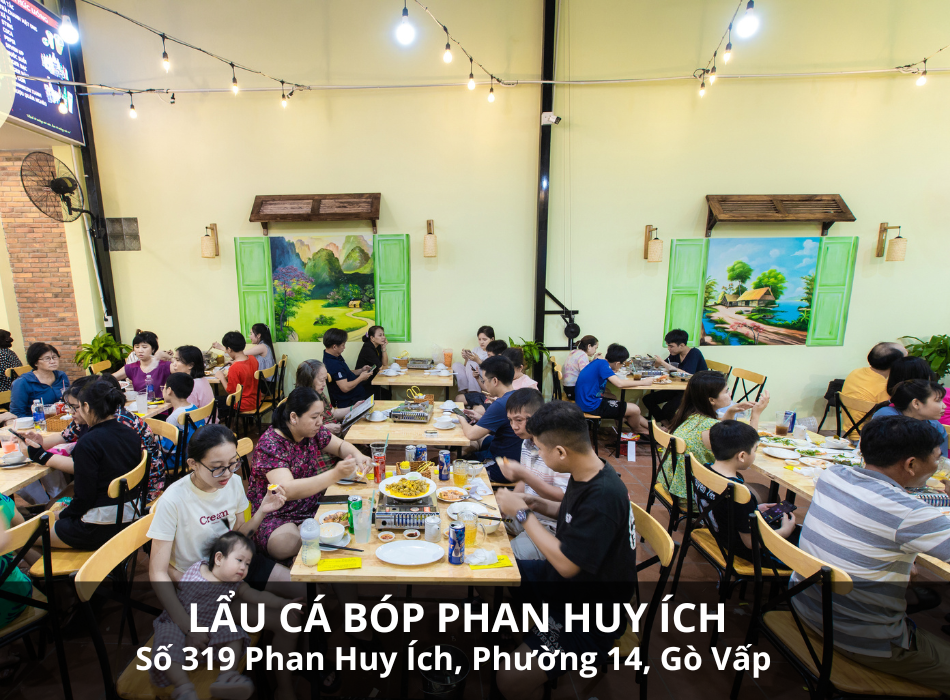 Không Gian Lẩu Cá Bóp Phan Huy Ích